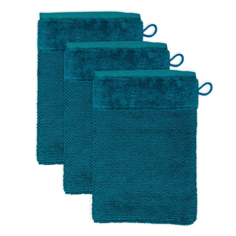 m-ve-bamboo-luxe-3er-set-waschhandschuh-15-x-20-cm-60-baumwolle-40-bambus-viskos image 1