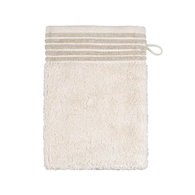 m-ve-wellness-waschhandschuh-uni-mit-chenillebiesen-15-x-20-cm-100-baumwolle-spi image 1