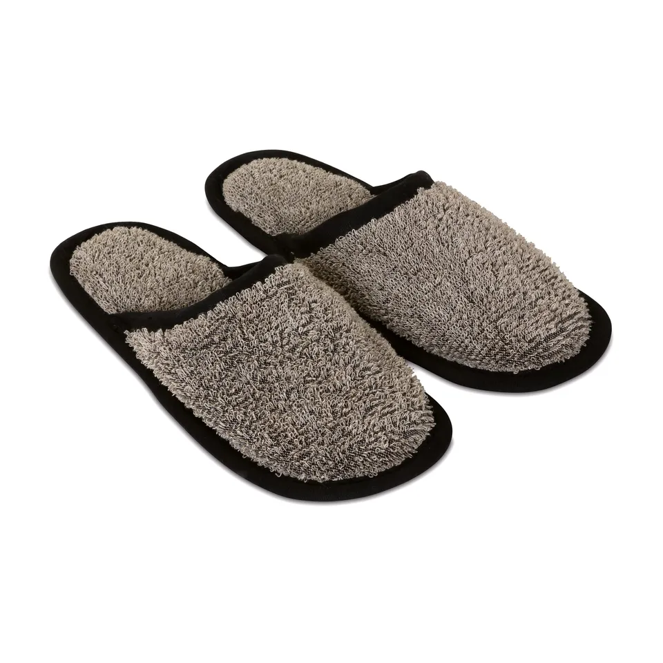 m-ve-sauna-pantoffeln-gr-e-39-41-60-leinen-40-baumwolle-nature-black image 1