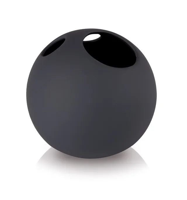 m-ve-new-orbit-zahnb-rstenhalter-beschichtete-keramik-kugelform-10-5-cm-dunkelgr image 1
