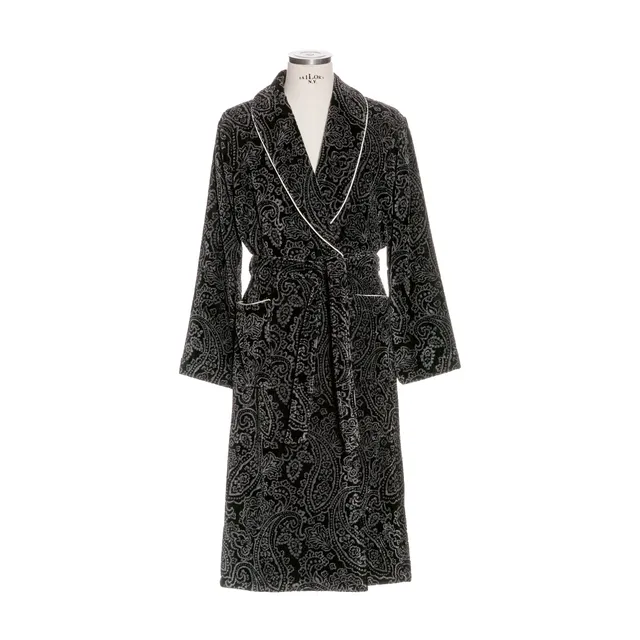 m-ve-paisley-bademantel-100-baumwolle-jacquard-dessin image 1