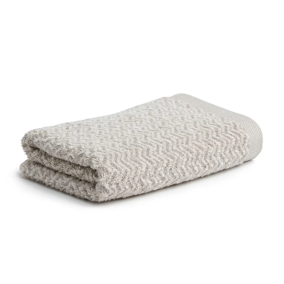 m-ve-brooklyn-handtuch-50-x-100-cm-fischgrat-boucl-baumwolle-viskose-leinen-natu image 1
