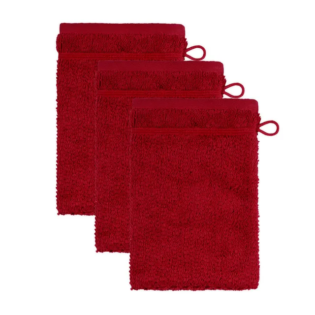 frottana-pearl-waschhandschuh-15-x-20-cm-100-baumwolle-500-g-m-ruby-3er-set image 1