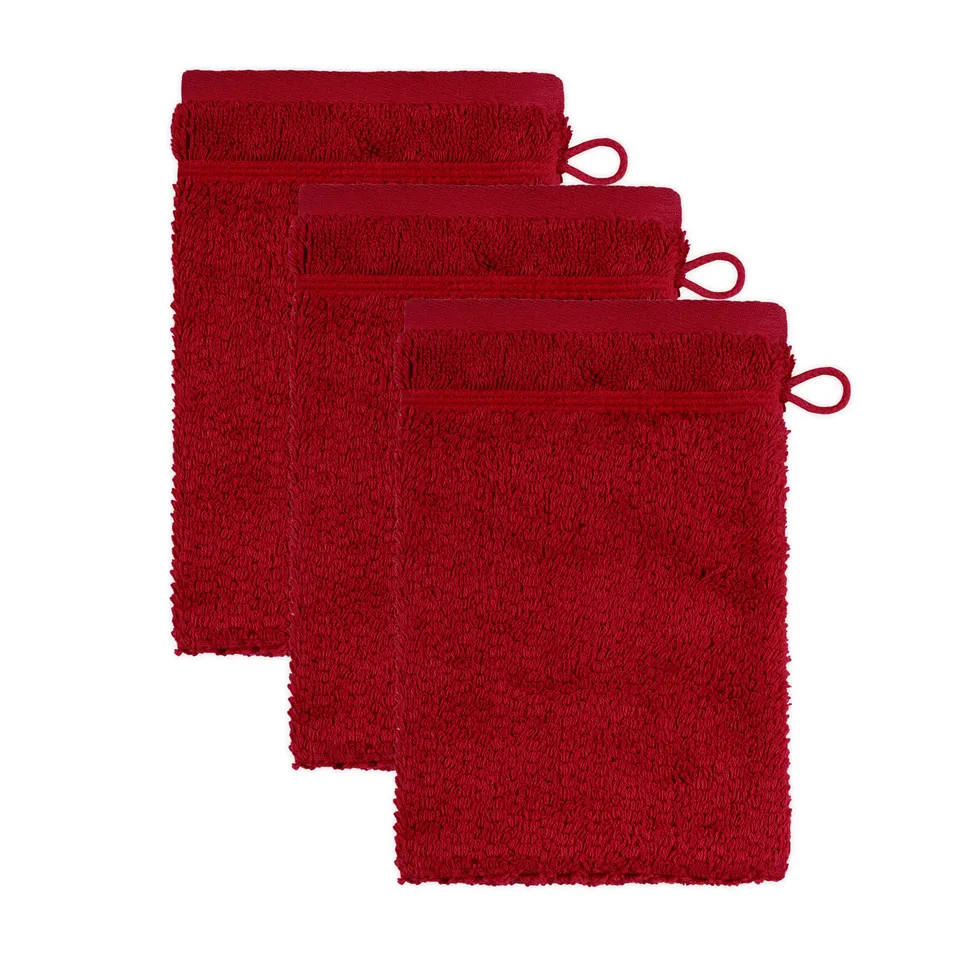 frottana-pearl-waschhandschuh-15-x-20-cm-100-baumwolle-500-g-m-ruby-3er-set image 1