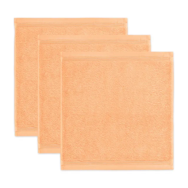 m-ve-superwuschel-seiftuch-30-x-30-cm-100-baumwolle-peach-fuzz-3er-set image 1
