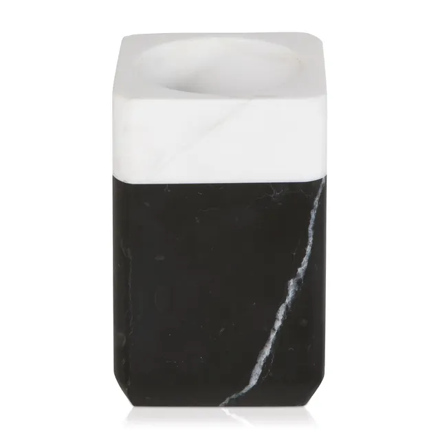 m-ve-black-white-zahnb-rstenhalter-aus-echtem-marmor-black-snow image 1