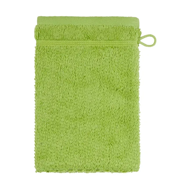 frottana-pearl-waschhandschuh-15-x-20-cm-100-baumwolle-wild-lime image 1