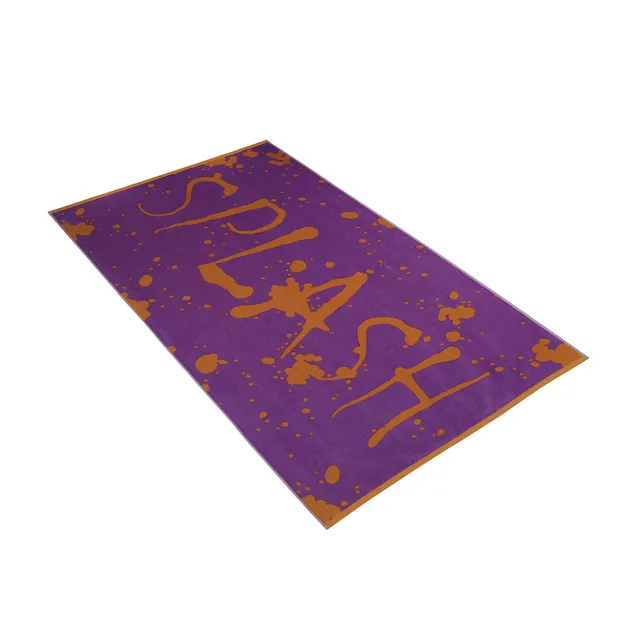vossen-splash-strandtuch-100-x-180-cm-violet-schnelltrocknendes-strandtuch image 1
