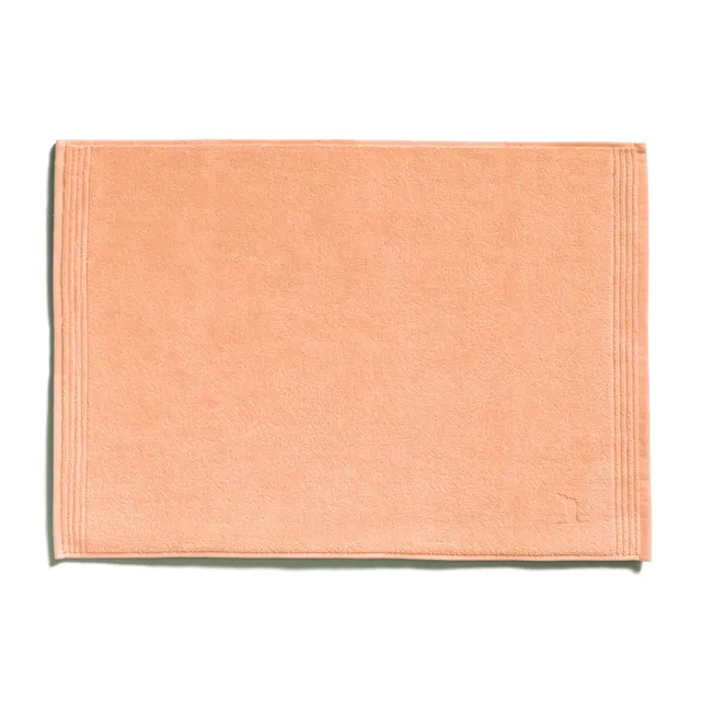 m-ve-superwuschel-duschvorlage-50-x-70-cm-100-baumwolle-peach-fuzz image 1