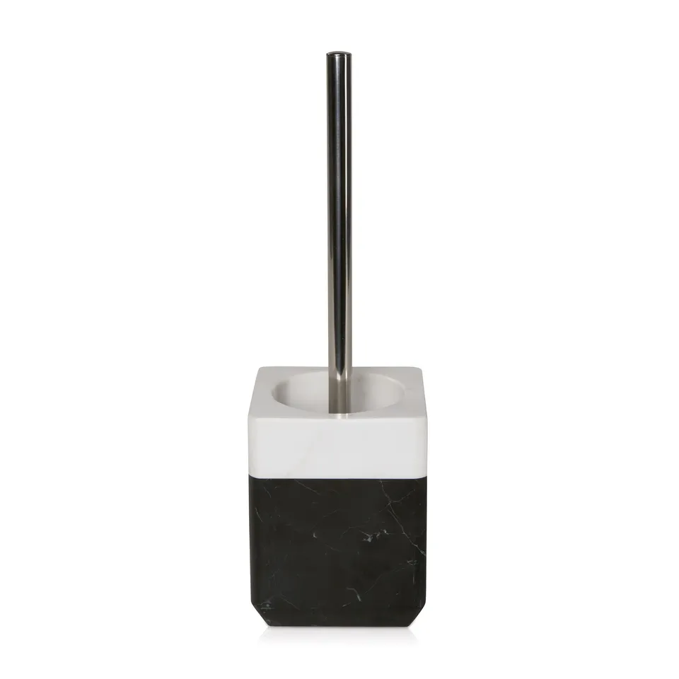 m-ve-black-white-toilettenb-rste-aus-echtem-marmor-metall-jedes-st-ck-ein-unikat image 1