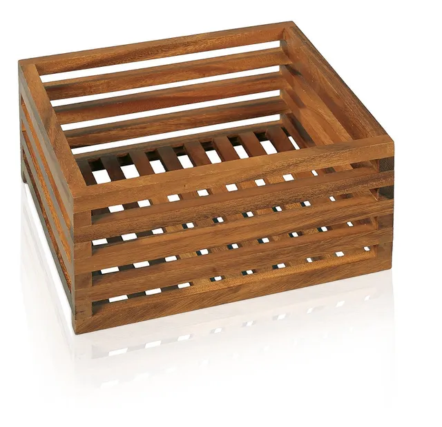 m-ve-40715-gitterbox-acacia-aufbewahrungsbox-aus-akazienholz-mit-edelstahleinsat image 1