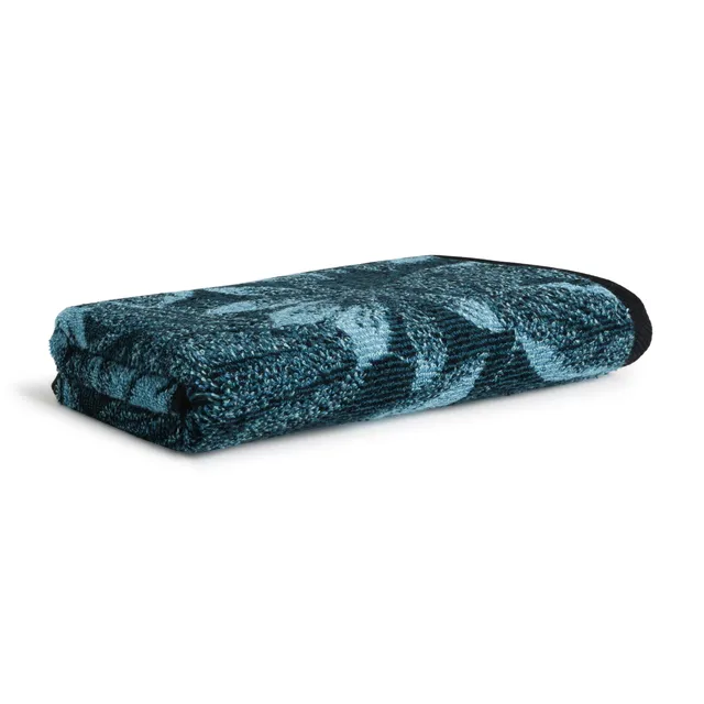 m-ve-tide-leaves-duschtuch-67-x-140-cm-100-baumwolle-deep-lake-turquoise image 1