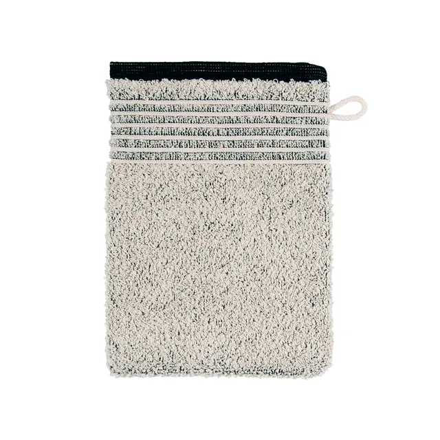 m-ve-eden-melange-waschhandschuh-20-x-15-cm-90-baumwolle-10-leinen-nature-black image 1
