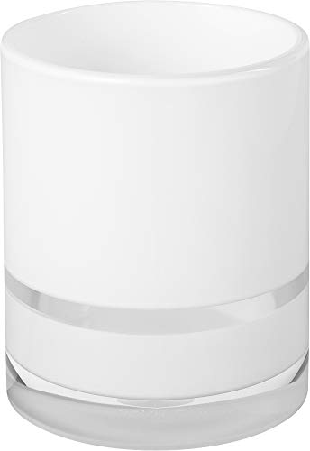 m-ve-line-zahnb-rstenhalter-7-5-x-10-cm-aus-wei-em-und-klarem-acryl-transparente image 2