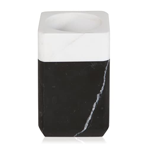 m-ve-black-white-zahnb-rstenhalter-aus-echtem-marmor-black-snow image 3
