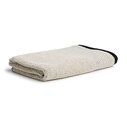 m-ve-eden-melange-saunatuch-80-x-200-cm-90-baumwolle-10-leinen-nature-black image 8