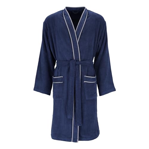 vossen-herren-bademantel-jack-graphit-gr-e-l image 4