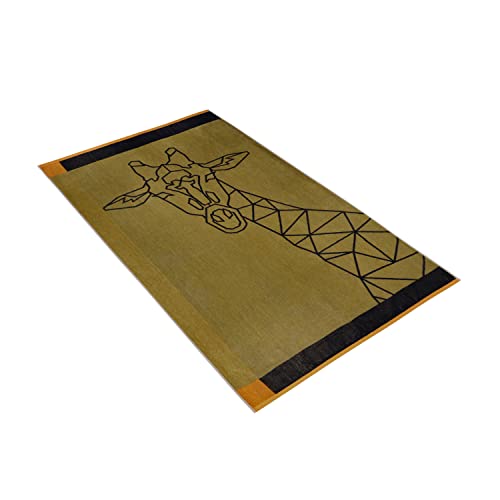 vossen-giraffe-strandtuch-100-x-180-cm-hunter-gro-es-strandtuch-mit-tierdesign-u image 2