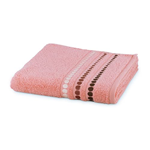 frottana-line-points-duschtuch-67-x-140-cm-100-baumwolle-500-g-m-rose image 8