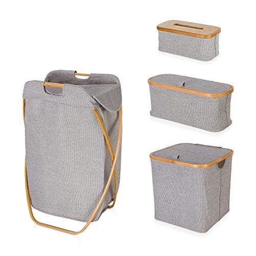 m-ve-bamboo-w-schekorb-grau-melange-39-x-46-x-66-cm-faltbarer-aufbewahrungskorb- image 5