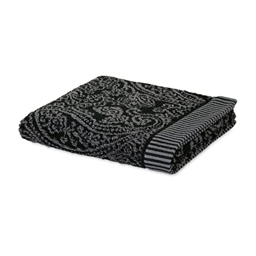 m-ve-paisley-duschtuch-80-x-150-cm-100-baumwolle-jacquard-doubleface-black image 7
