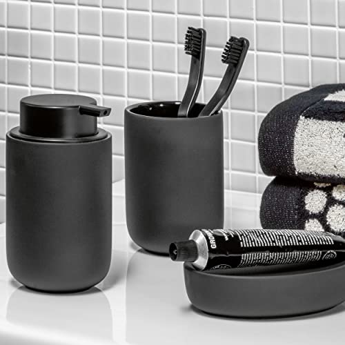 m-ve-black-velvet-zahnb-rstenhalter-keramik-mit-mattschwarzer-beschichtung image 8