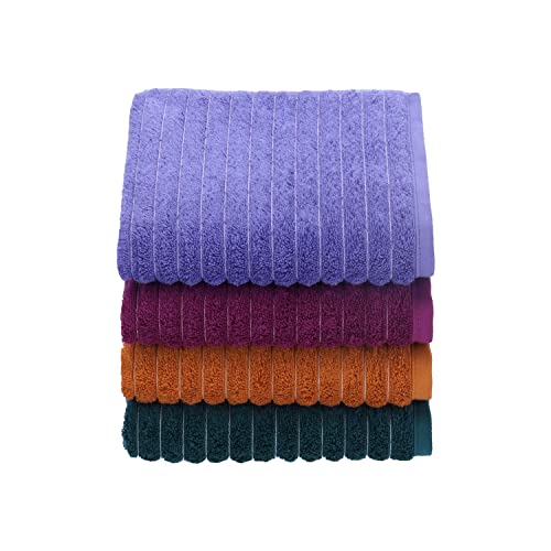 vossen-flamenco-handtuch-50-x-100-cm-purple-wellenstruktur-vegane-supersoft-baum image 5