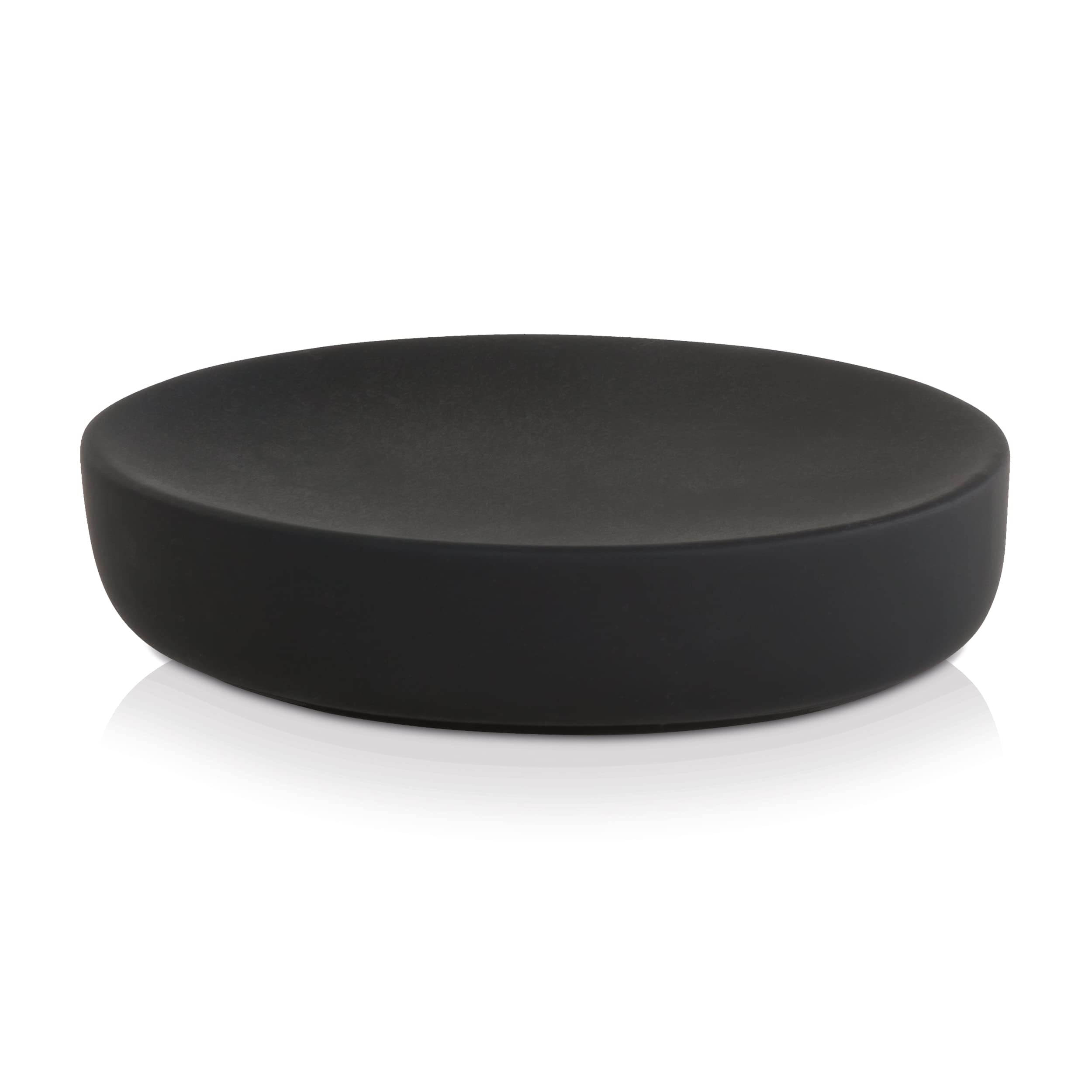 m-ve-black-velvet-seifenschale-beschichtete-keramik-mattschwarz-abgerundete-opti image 1
