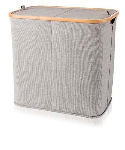 m-ve-w-schetruhe-grau-54-x-33-x-50-cm-canvas-mit-bambusrahmen-bamboo-kollektion image 5