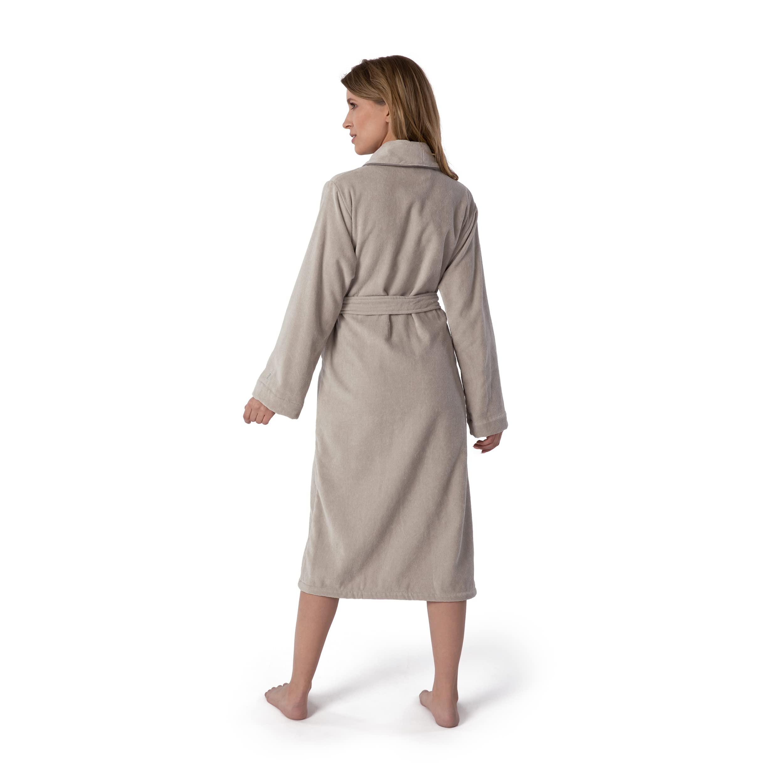 m-ve-homewear-schalkragenmantel-velour-bademantel-baumwollvelours-kontrastierend image 2