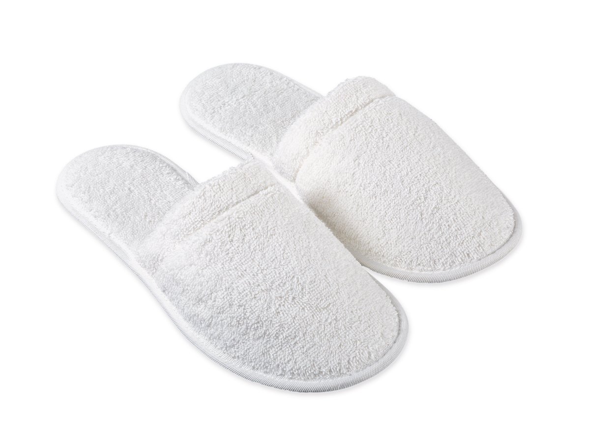 m-ve-homewear-pantoffeln-gr-e-39-41-100-baumwollfrottier-mit-noppensohle-snow image 1