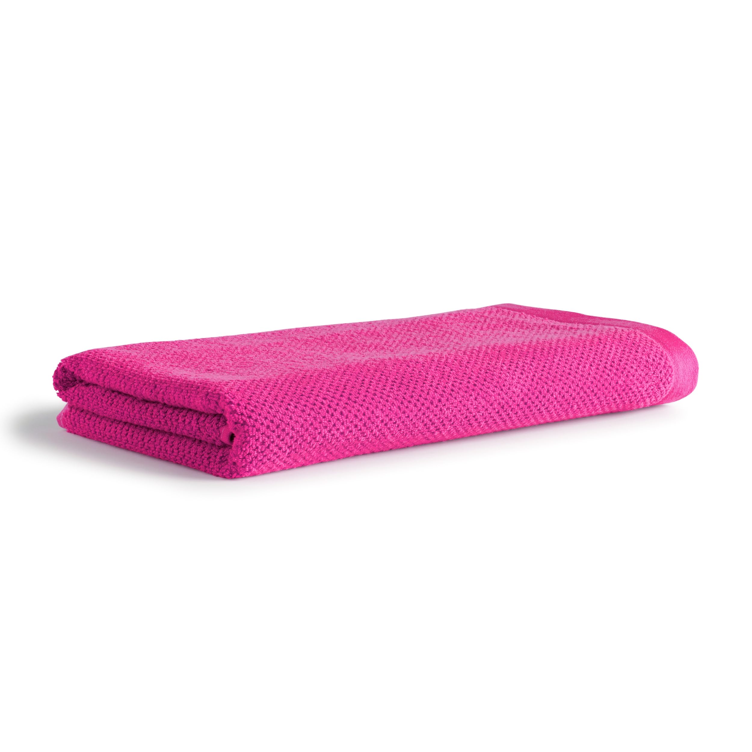 m-ve-bliss-strandtuch-80-x-180-cm-100-baumwolle-mit-perlstruktur-pink image 1