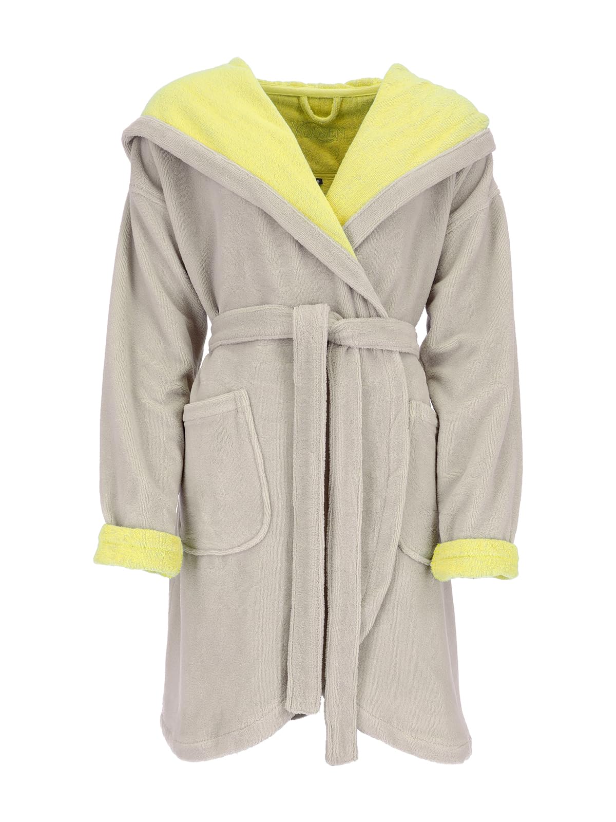 vossen-damen-bademantel-palermo-mit-kapuze-45-polyester-35-viskose-20-baumwolle image 8