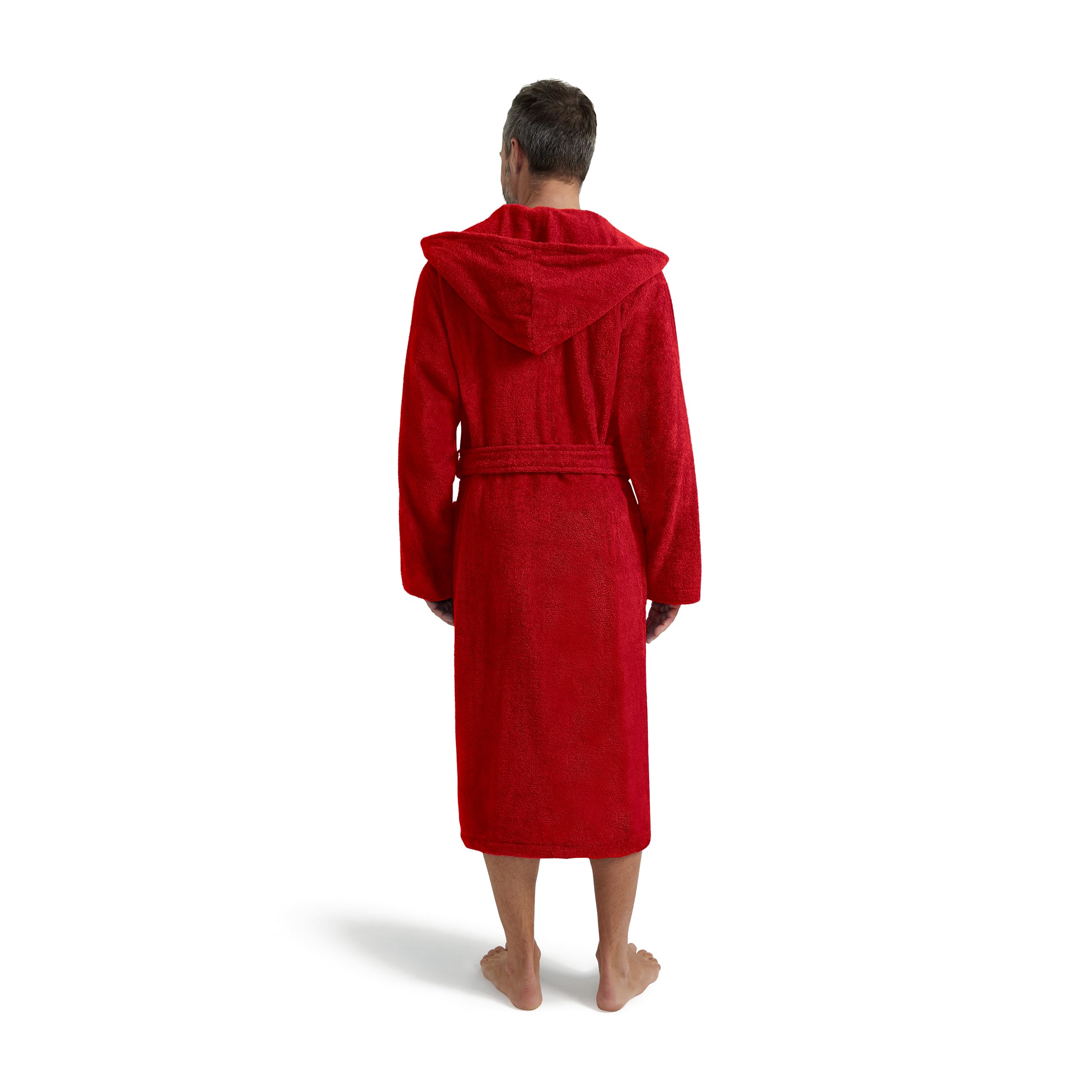 m-ve-superwuschel-bademantel-mit-kapuze-gr-e-m-farbe-ruby-made-in-germany image 3