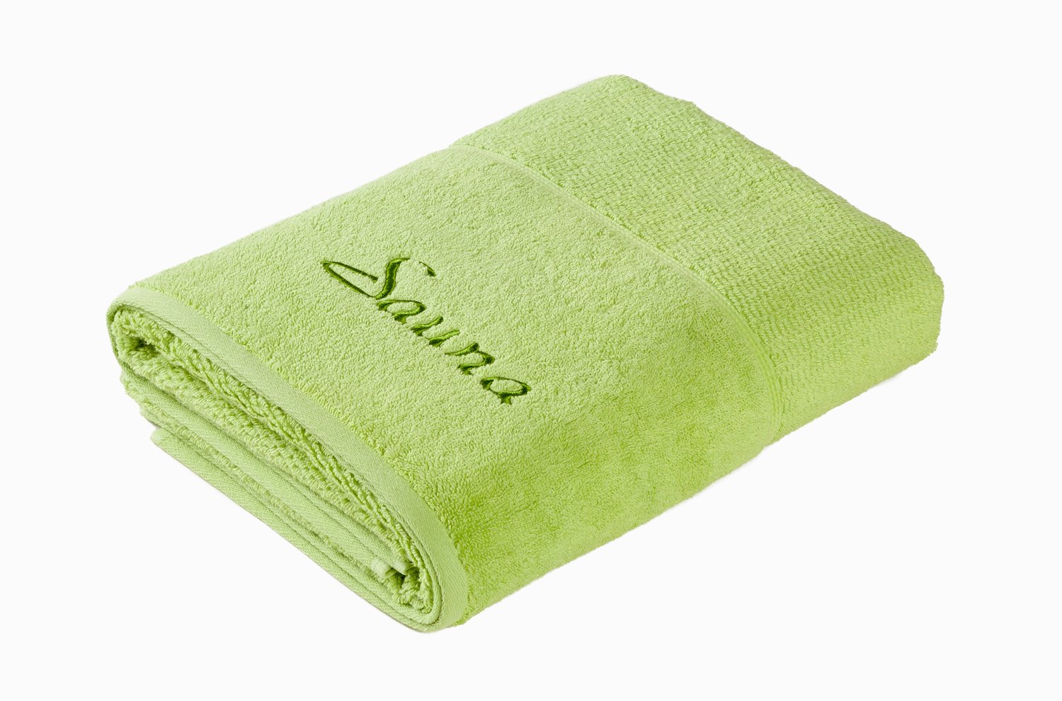 frottana-saunatuch-pearl-80-x-200-cm-100-baumwolle-mit-sauna-stickung-limette image 1
