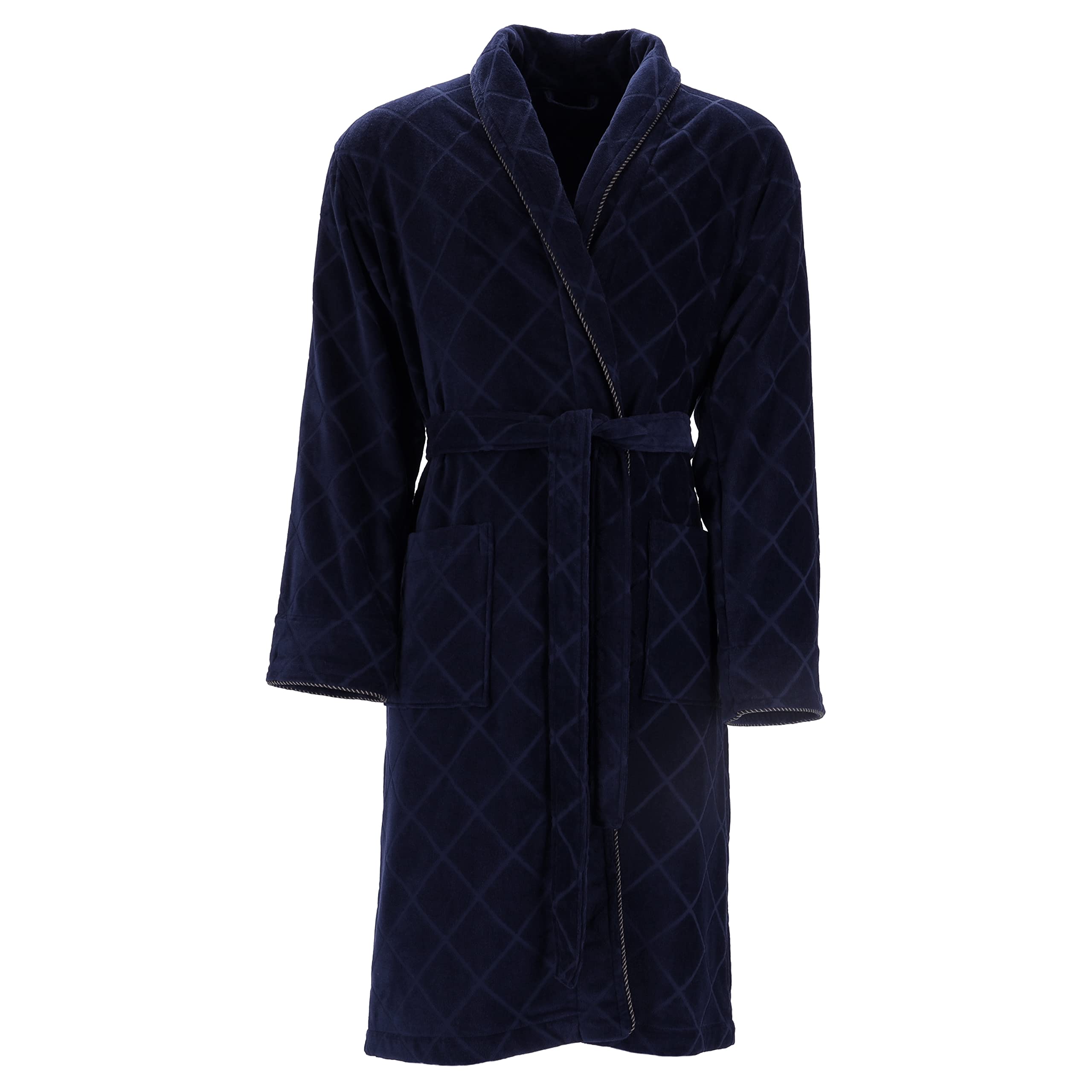 vossen-barron-herrenschalkragenmantel-marine-blau-gr-e-60-62-webvelours-100-baum image 2