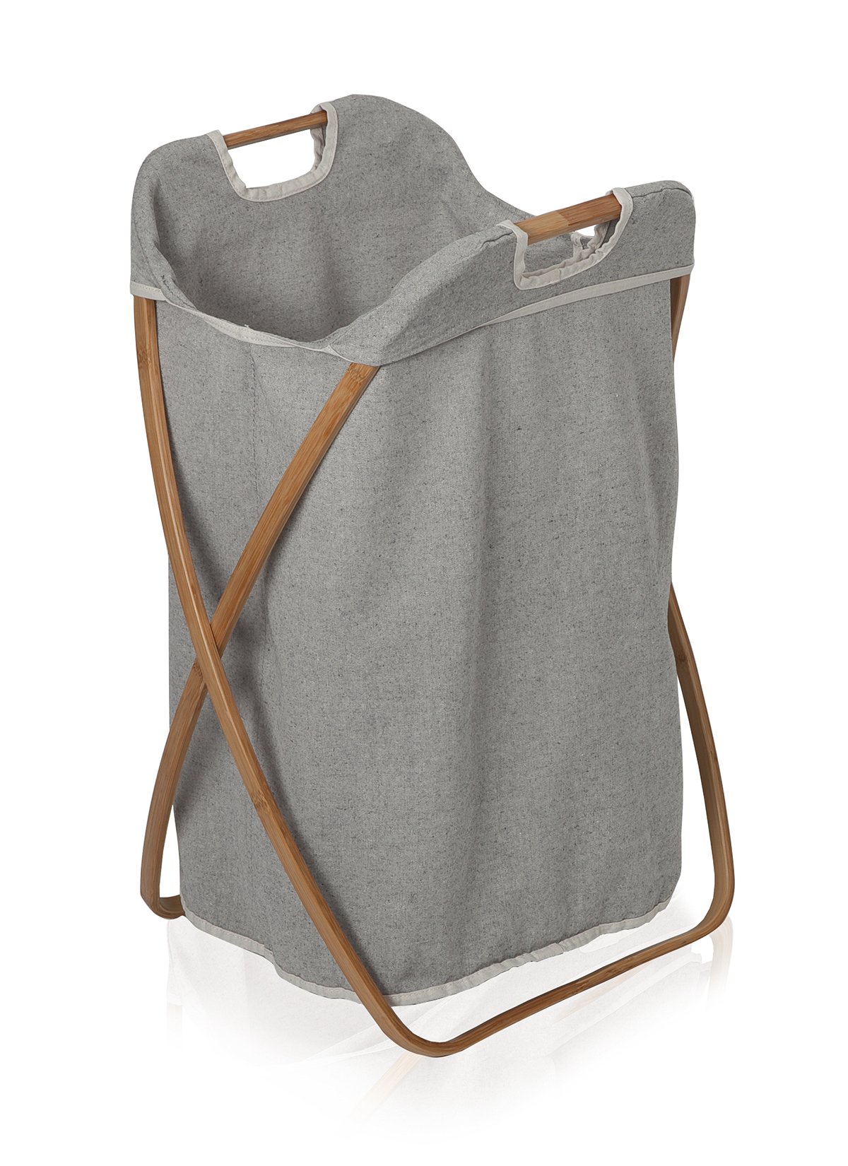 m-ve-bamboo-luxe-w-schekorb-dark-grey-bambusrahmen-mit-canvas image 1