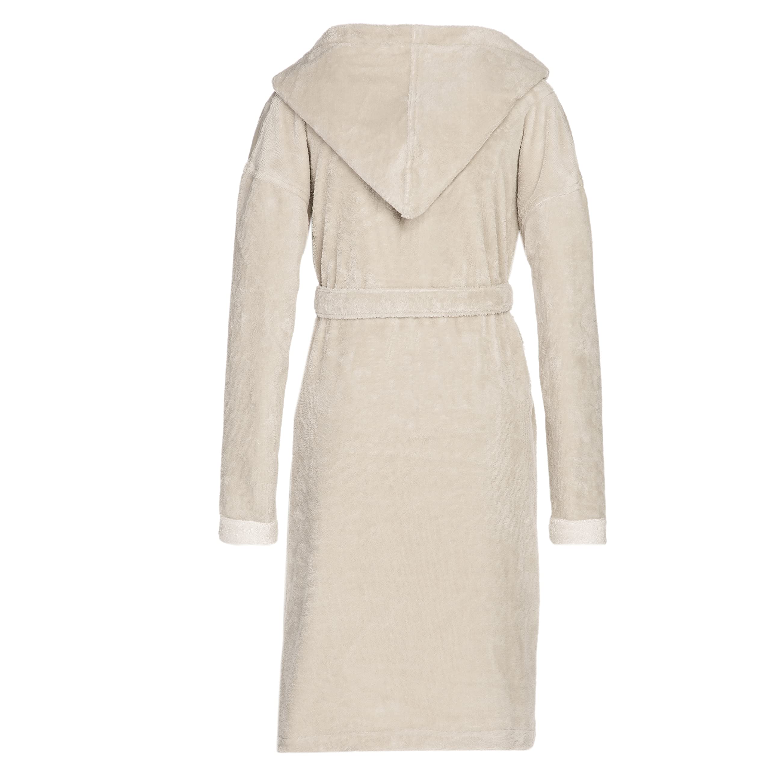 vossen-damen-bademantel-palermo-mit-kapuze-45-polyester-35-viskose-20-baumwolle image 2