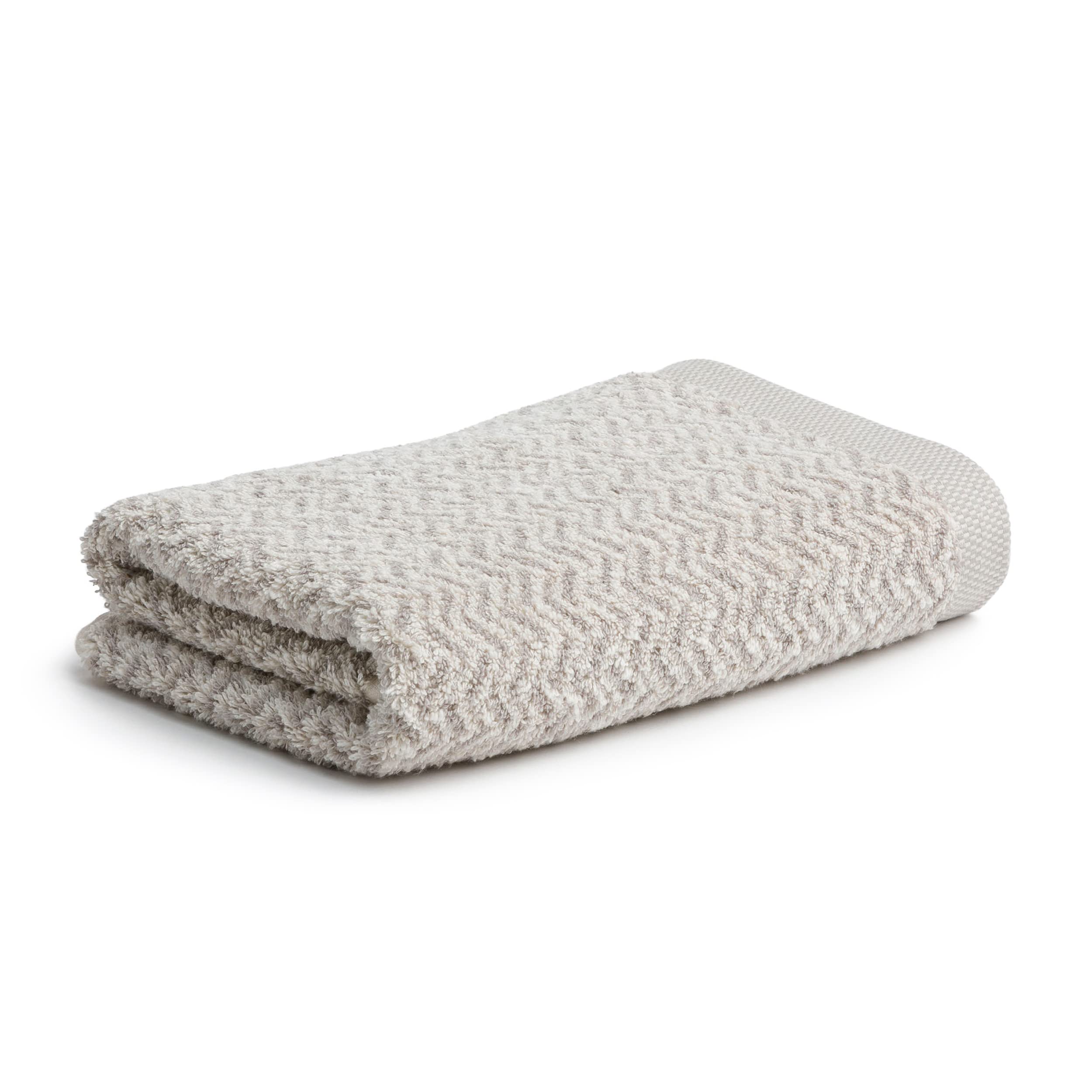 m-ve-brooklyn-handtuch-50-x-100-cm-fischgrat-boucl-baumwolle-viskose-leinen-natu image 1