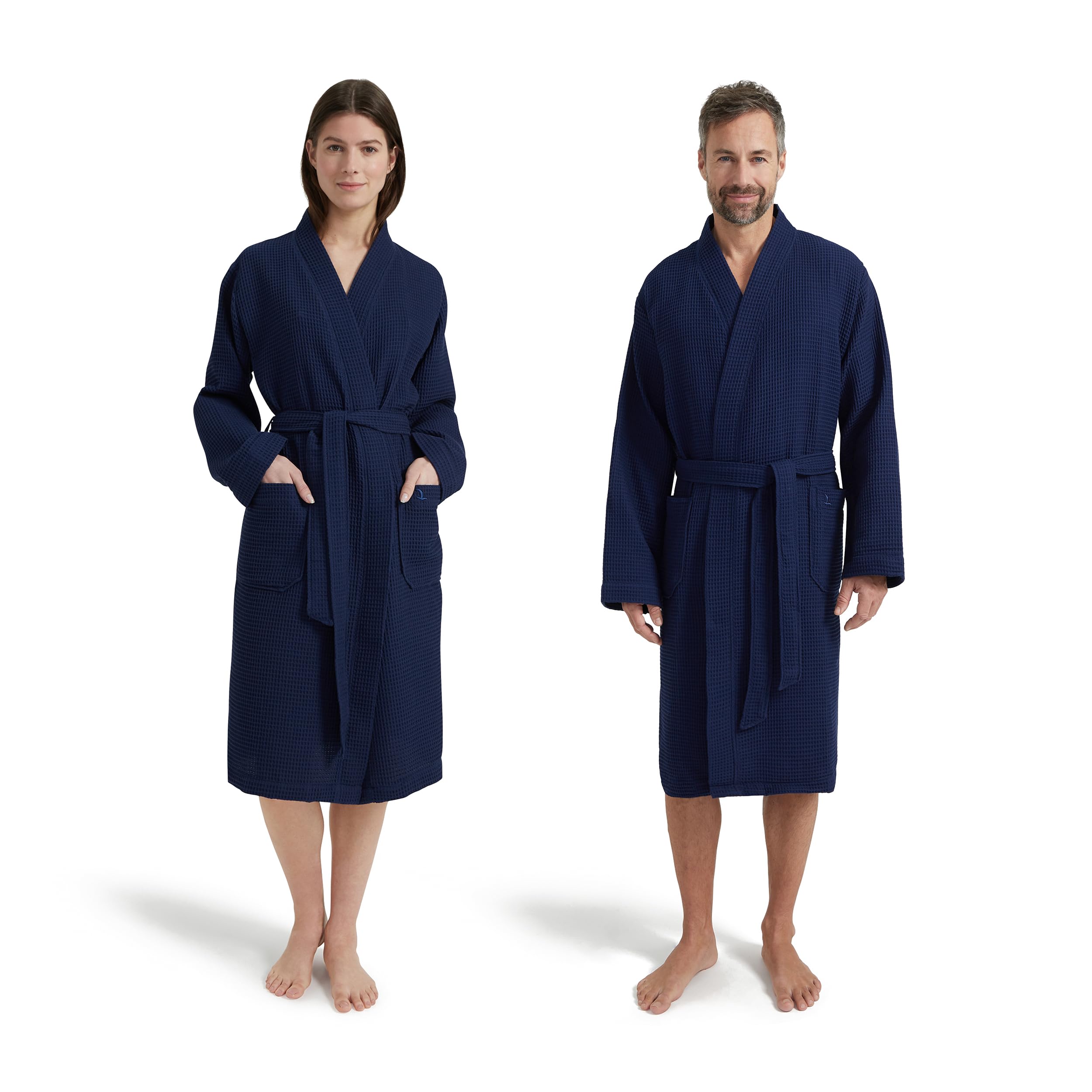 m-ve-homewear-kurzer-kapuzenbademantel-95-cm-100-baumwolle-unisex-1er-pack image 6