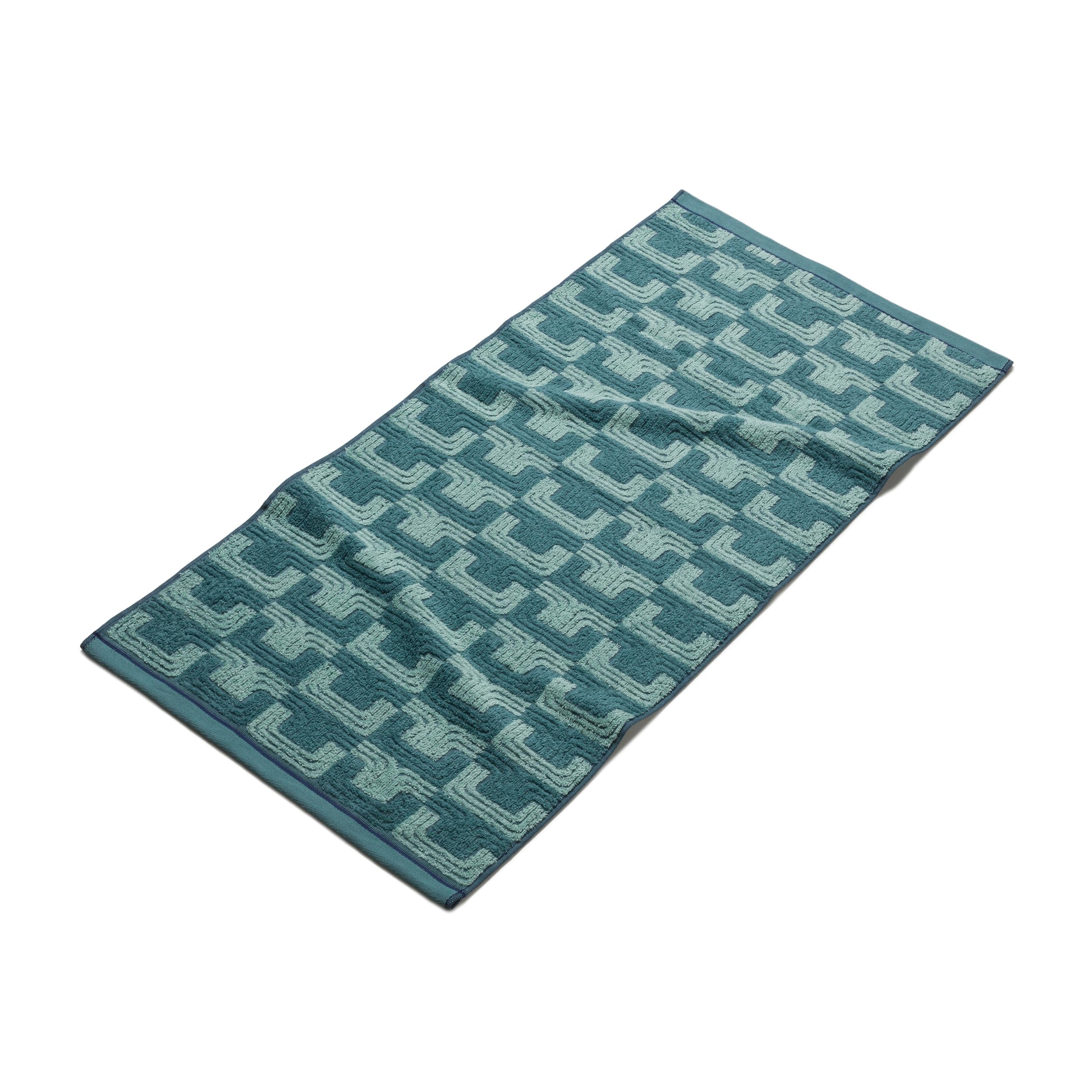 m-ve-geometric-shapes-texture-duschtuch-67-x-140-cm-cactus-limitierte-jacquard-k image 2