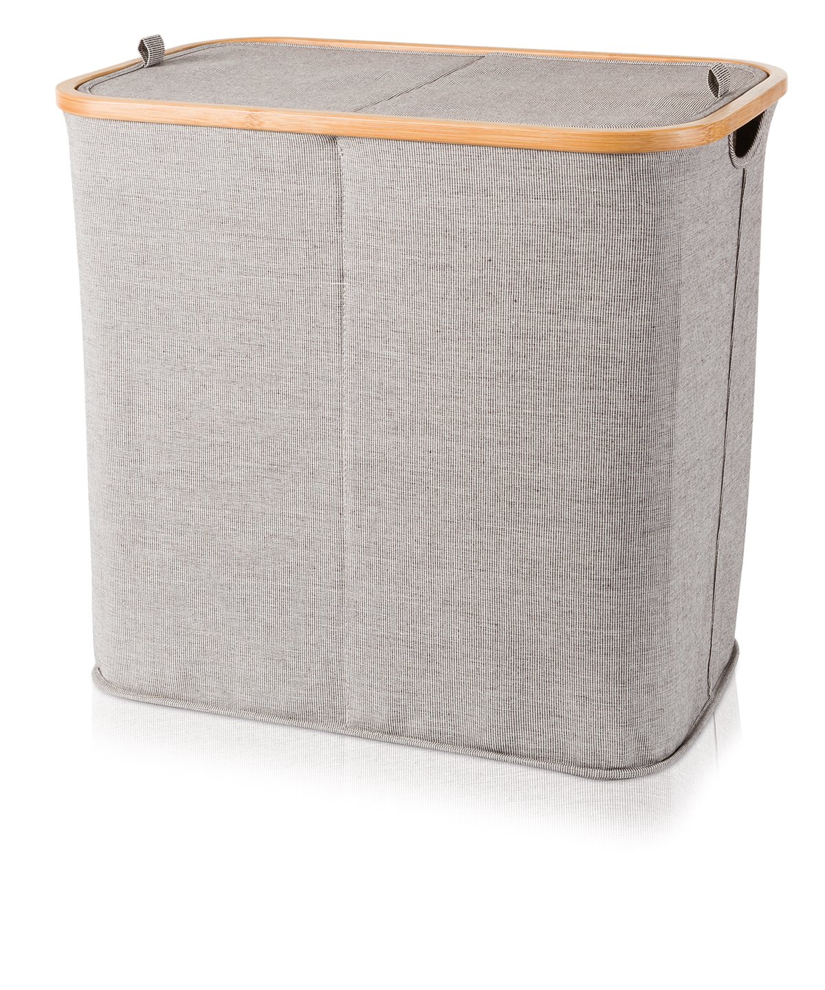 m-ve-w-schetruhe-grau-54-x-33-x-50-cm-canvas-mit-bambusrahmen-bamboo-kollektion image 1