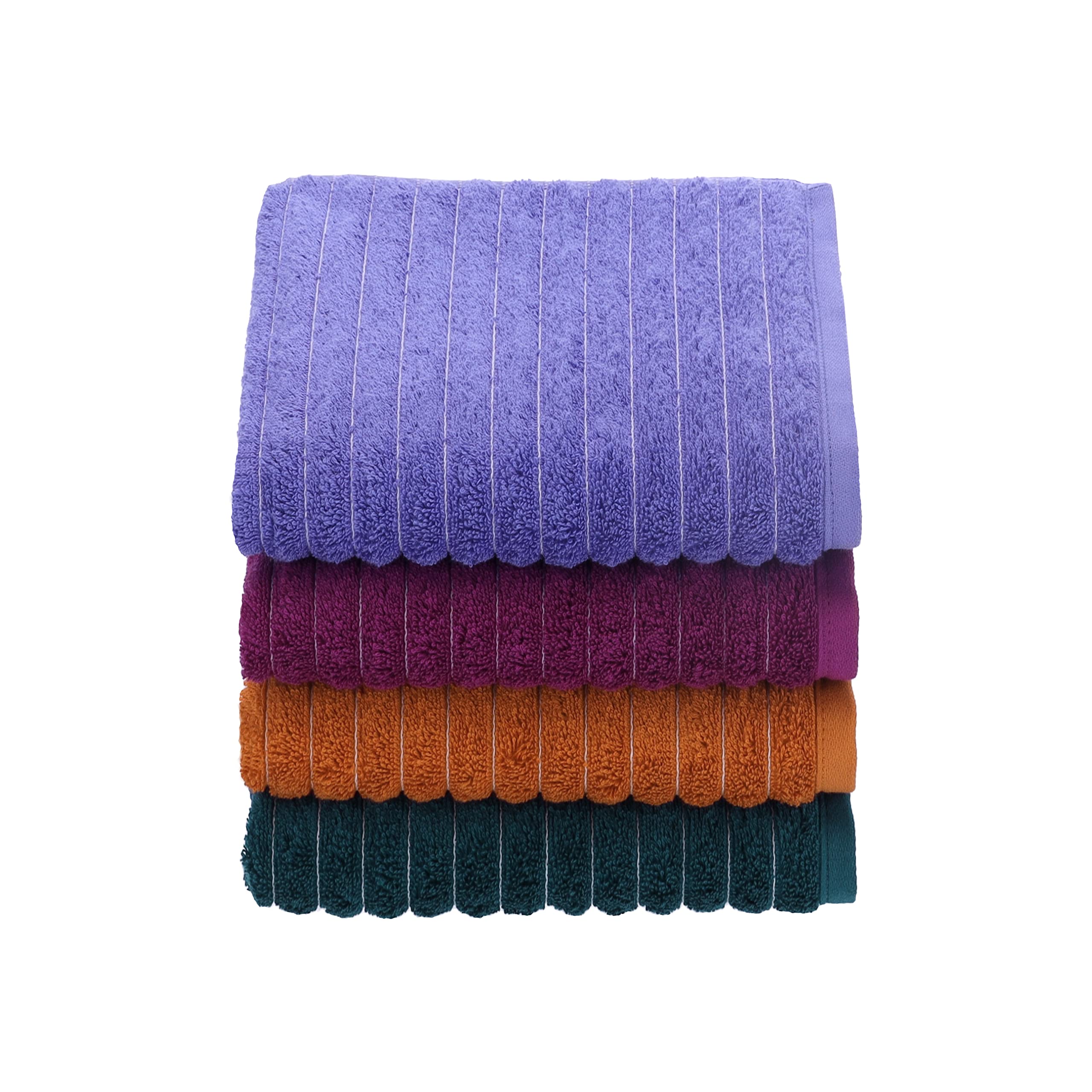 vossen-flamenco-handtuch-50-x-100-cm-purple-wellenstruktur-vegane-supersoft-baum image 2