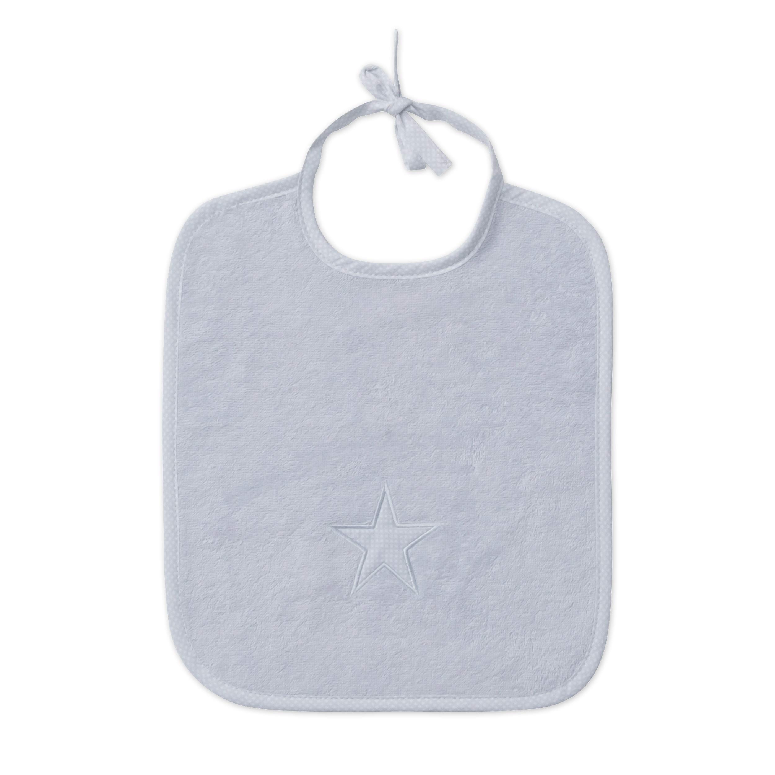 m-ve-stars-l-tzchen-29-x-34-cm-100-baumwolle-350-g-m-mit-stern-applikation-silve image 1