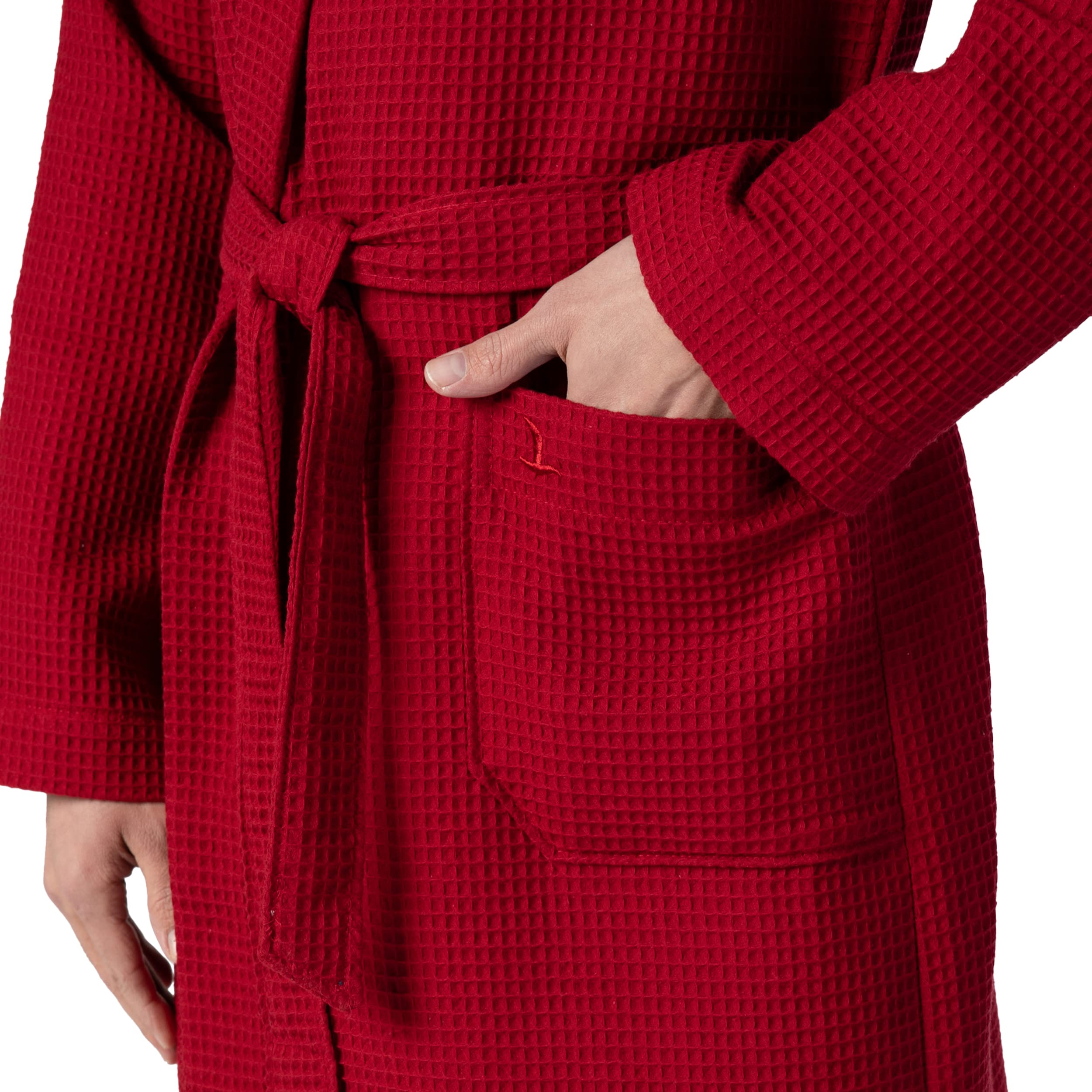 m-ve-homewear-leichter-kimono-aus-weichem-waffelpiqu-e image 3
