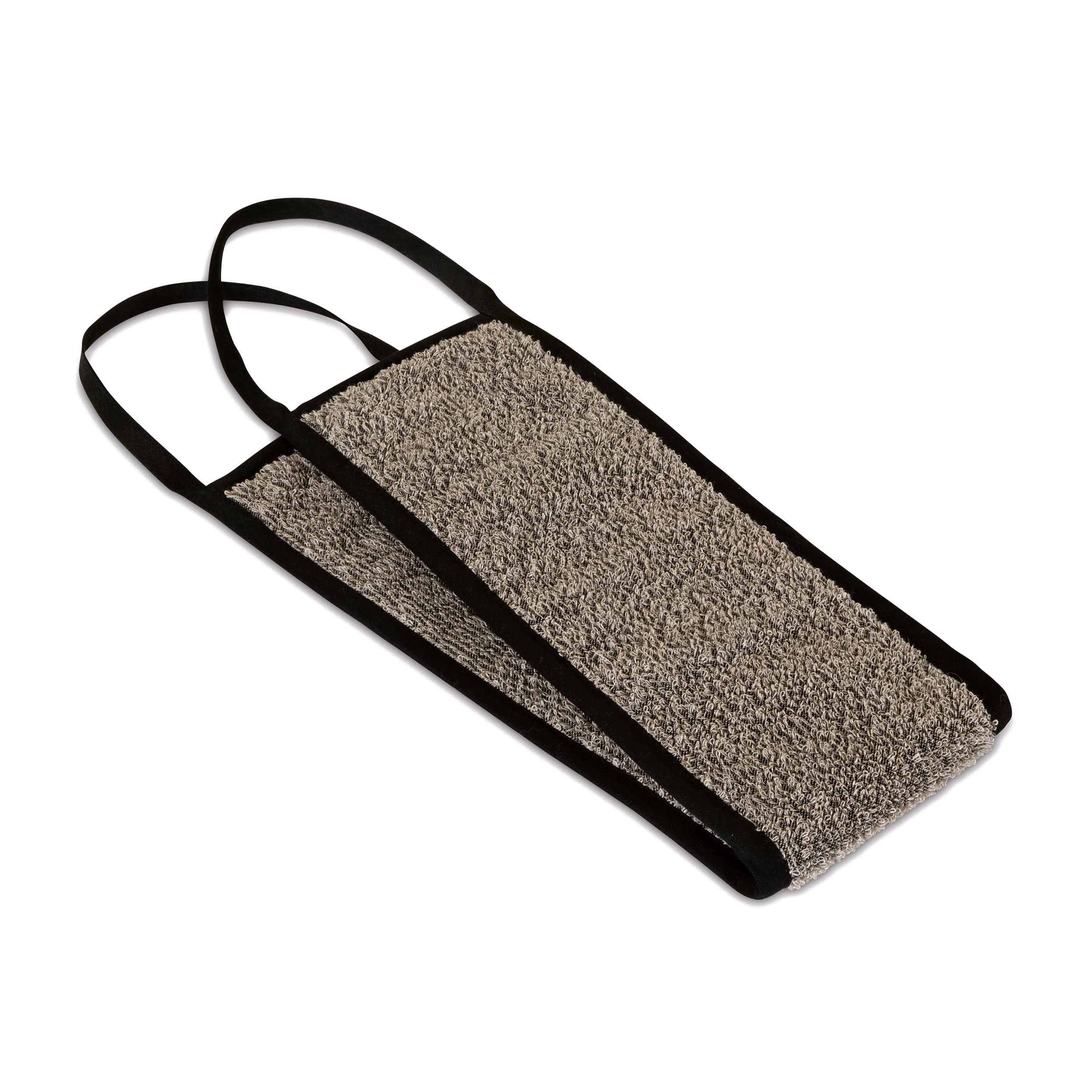 m-ve-sauna-r-cken-massagegurt-15-x-70-cm-60-leinen-40-baumwolle-nature-black image 1
