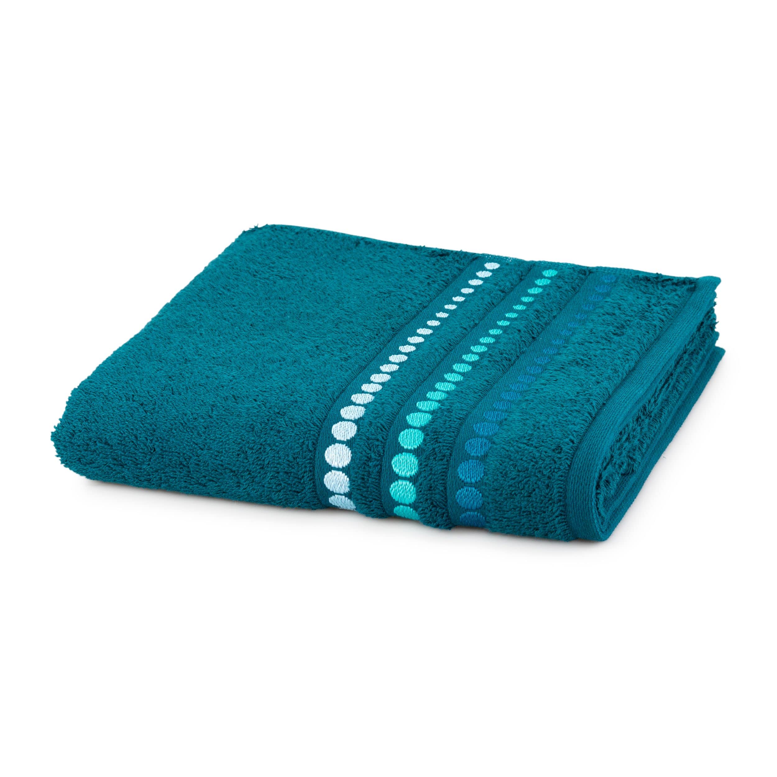 frottana-line-points-handtuch-50-x-100-cm-100-baumwolle-500-g-m-farbe-turquoise- image 6