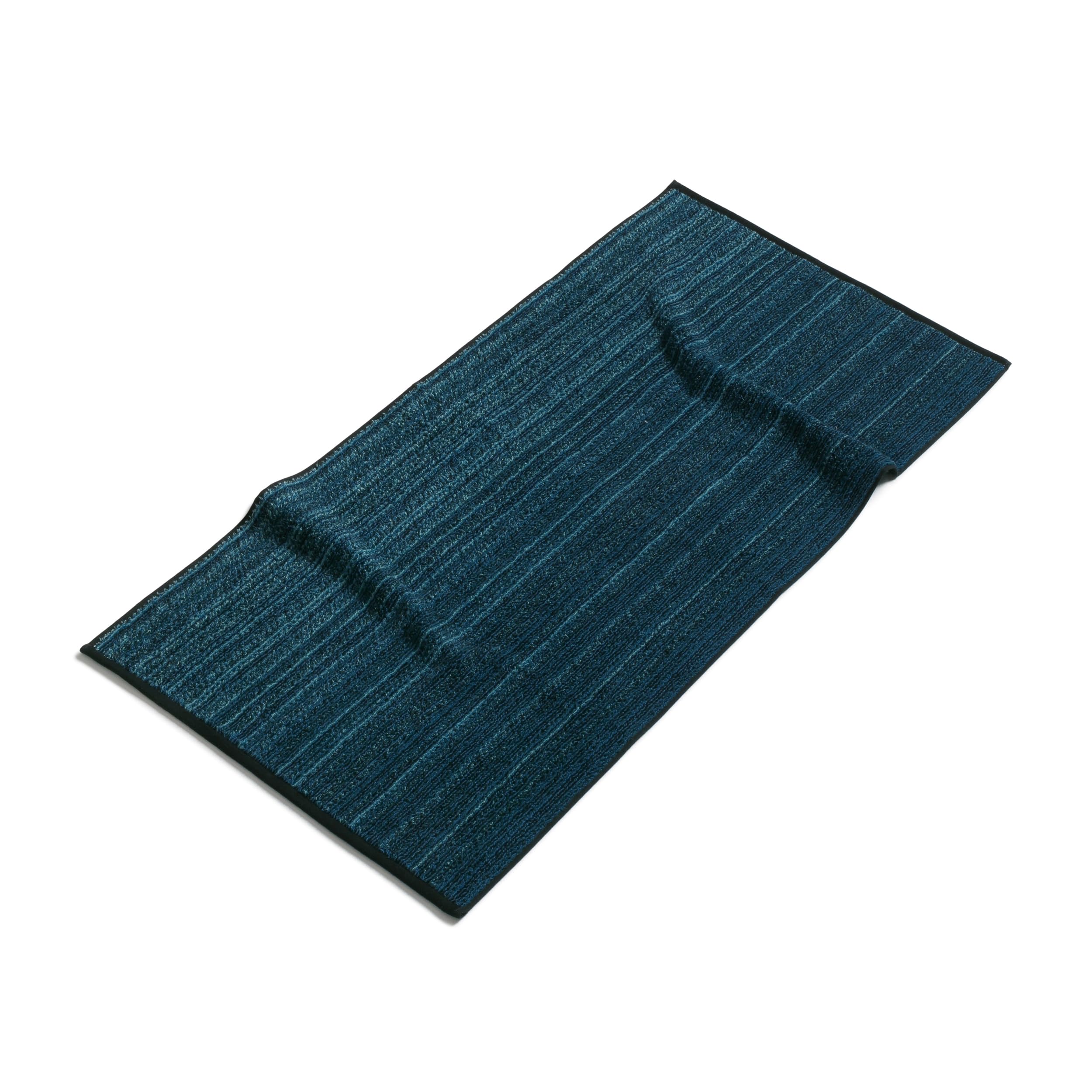 m-ve-tide-texture-duschtuch-67-x-140-cm-deep-lake-turquoise-100-baumwolle-jacqua image 2