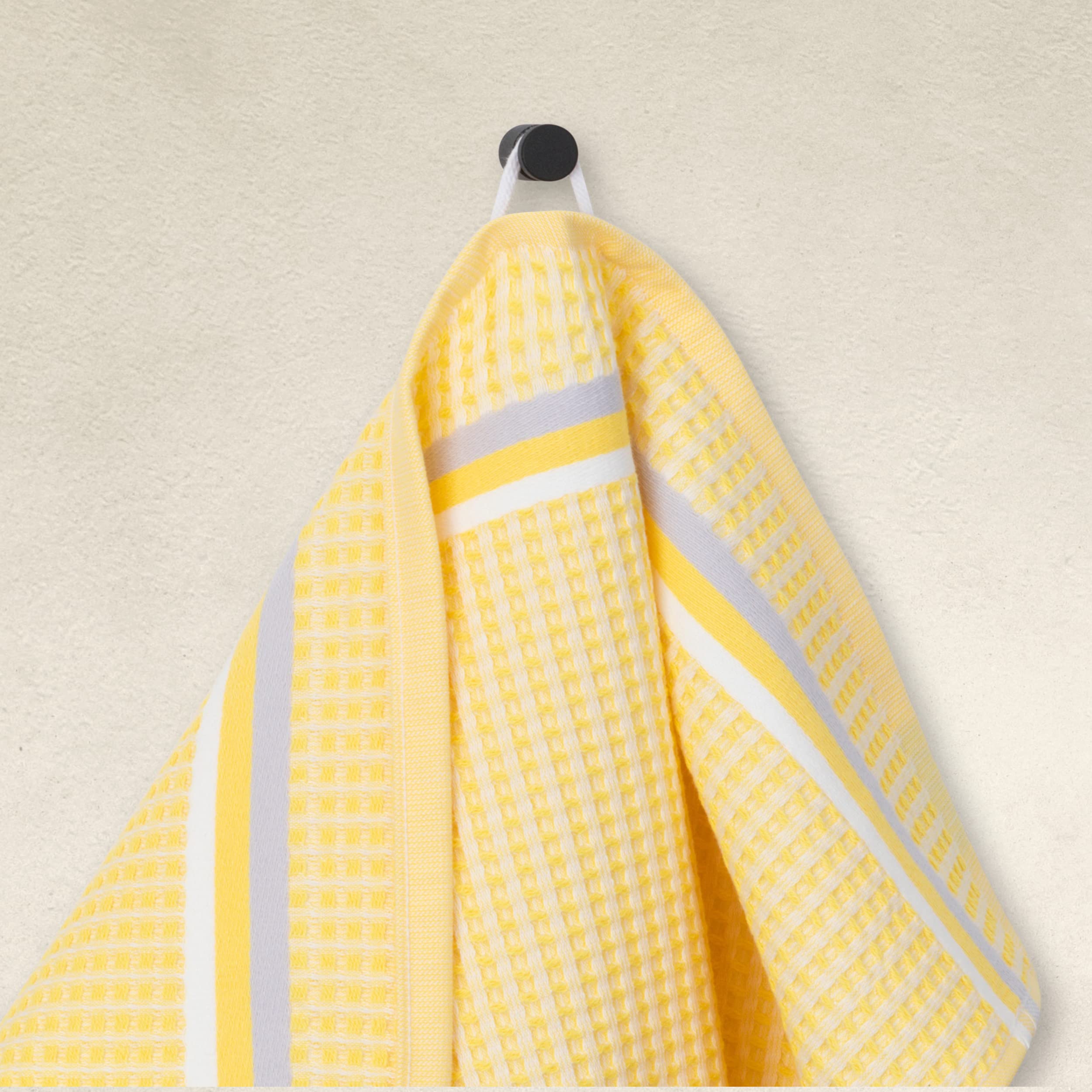 m-ve-summer-piqu-e-handtuch-50-x-100-cm-100-baumwolle-snow-yellow image 3