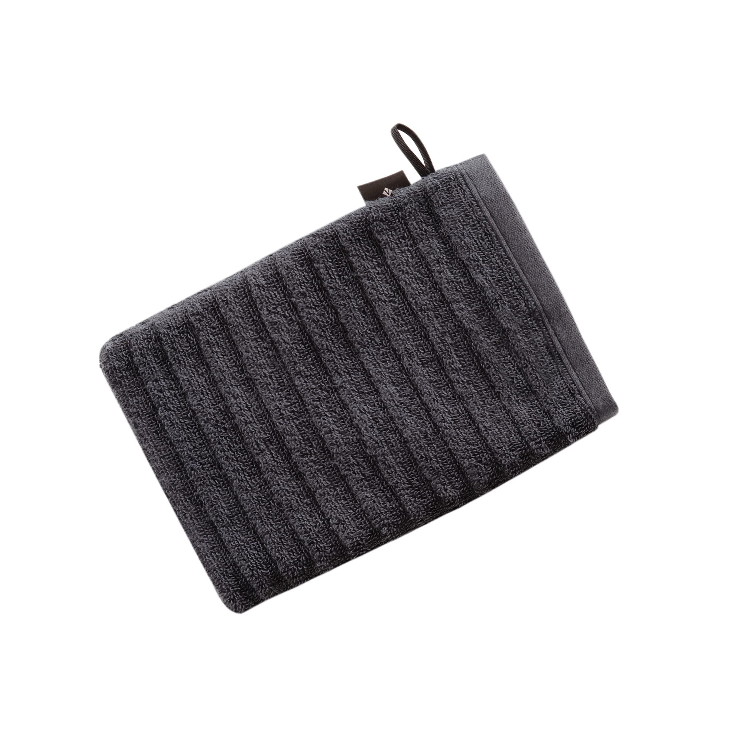 vossen-mystic-recot-waschhandschuh-22-x-16-cm-night-100-baumwolle-aus-recycelten image 1